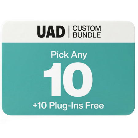 Universal Audio Custom 10 Plus Plug-In Bundle, Download