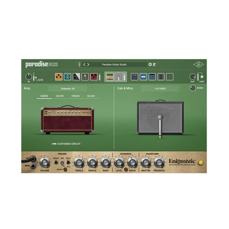 Universal Audio Paradise Guitar Studio Virtual Instrument, Download