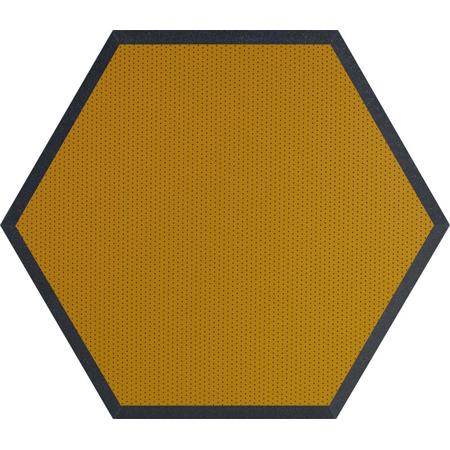 Ultimate Acoustics HX-24KW 24" Hexagonal Wall Panel, Class B, Pair, Kiwi Vinyl