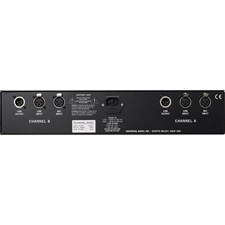 Universal Audio 2-610 Dual Channel Tube Preamplifier
