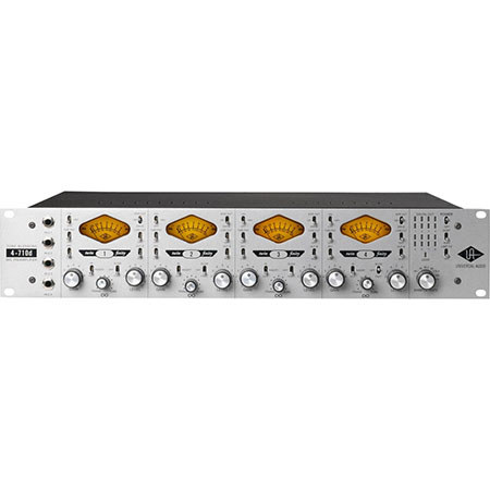 Universal Audio 4-710d Four-Channel Tone-Blending Mic Preamp with Dynamics