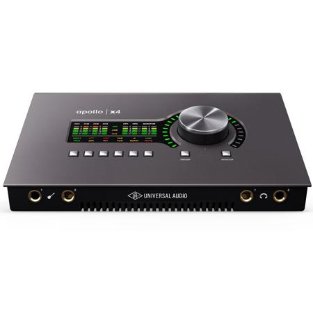 Universal Audio Apollo x4 Desktop 12x18 Audio Interface, QUAD Core Processing