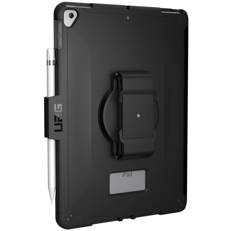 iPad (第７世代)Wi-Fi32GBシルバー UGREENコード、カバー付 Urban Armor Gear Scout Series Case w/Hand Strap for iPad 10.2