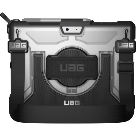 Urban Armor Gear Plasma Case w/Hand & Shoulder Strap for Surface Go 1/2/3, Ice