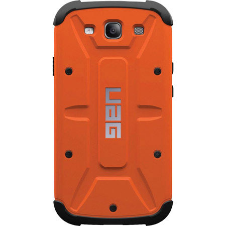 Urban Armor Gear Case with Screen Guard for Samsung Galaxy S III, Rust/Black