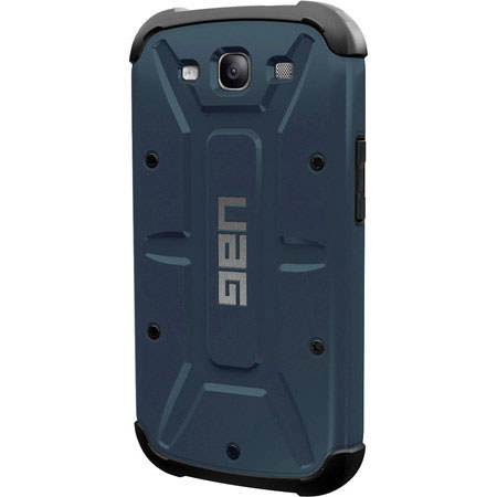 Urban Armor Gear Case with Screen Guard for Samsung Galaxy S III, Slate/Black