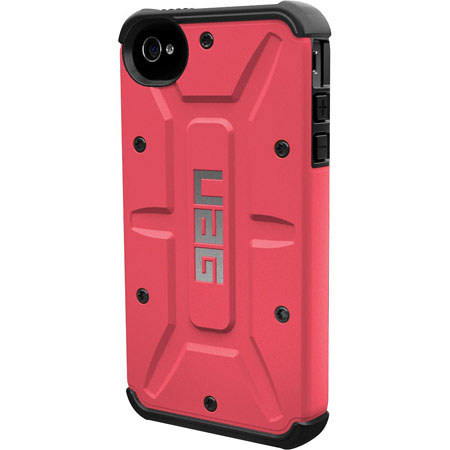 Urban Armor Gear Case with Screen Guard for iPhone 4 & 4S, Plasma/Black