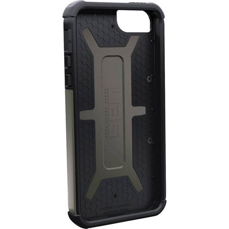 Urban Armor Gear Case with Screen Guard for iPhone 5/5s, Moss/Black