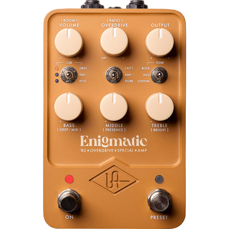Universal Audio UAFX Enigmatic '82 Overdrive Special Amp Modeling Pedal