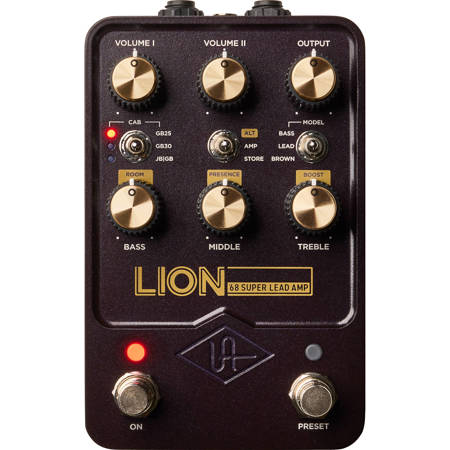 Universal Audio UAFX Lion '68 Super Lead Amp Guitar Pedal