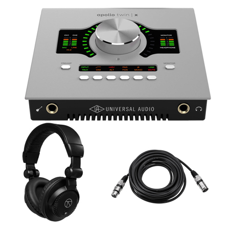 Universal Audio Apollo Twin X DUO Gen 2 Audio Interface with Studio+ Plug-Ins