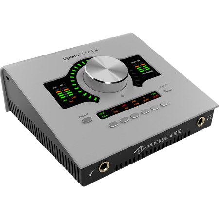 Universal Audio Apollo Twin X QUAD Gen 2 Thunderbolt 3 Audio Interface with Studio+ Plug-Ins