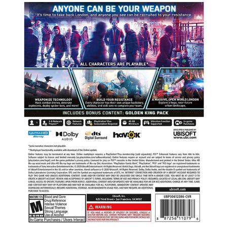 Ubisoft Watch Dogs: Legion Limited Edition for PlayStation 5