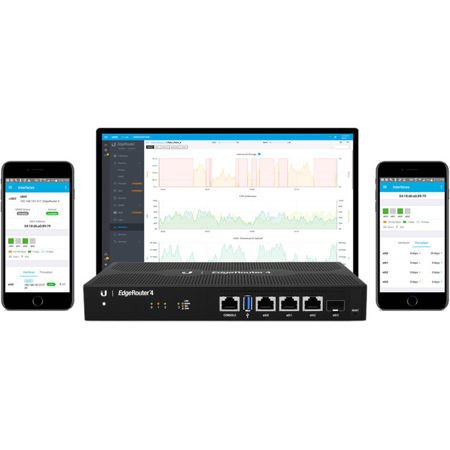 Ubiquiti Networks 4-Port EdgeRouter with EdgeMAX Technology Ubiquiti Networks 4-Port EdgeRouter with EdgeMAX Technology