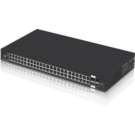 Ubiquiti Networks EdgeSwitch 48 Lite 48 Port 56W Gigabit Switch with SFP & SFP+