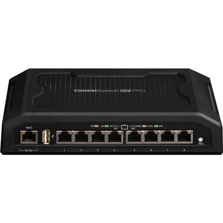 Ubiquiti Networks TS-8-PRO TOUGHSwitch Pro 8-Port Advanced PoE Controller