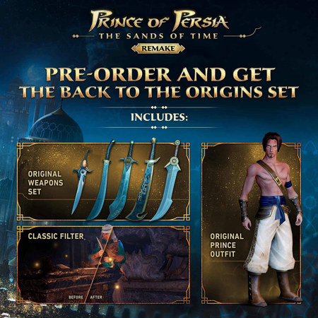 Ubisoft Prince of Persia:The Sands of Time Remake Standard Edition for Xbox 1/X