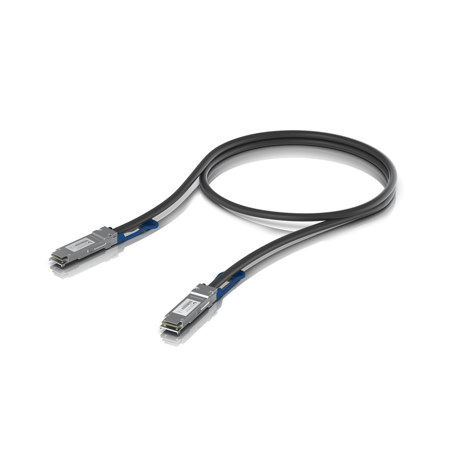 Ubiquiti Networks 1.6' UniFi 100Gbps QSFP28 Direct Attach Cable, Black