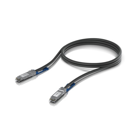 Ubiquiti Networks 3.3' UniFi 100Gbps QSFP28 Direct Attach Cable, Black