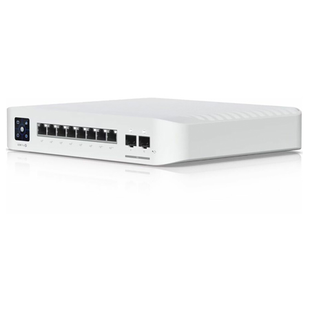 Ubiquiti Networks Pro 8 PoE Managed 8-Port Layer 3 Gigabit Switch with SFP+