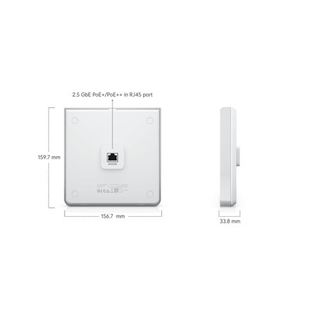 Ubiquiti Networks UniFi U6 Enterprise Tri-Band Wi-Fi 6E Wall Mount