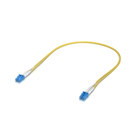 Ubiquiti Networks 1.6' UniFi OS2 100G Duplex LC UPC Fiber Patch Cable, 50-Pack