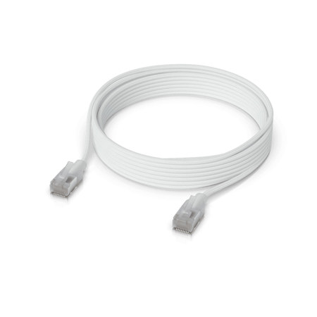 Ubiquiti Networks 9.8' UniFi Ether lighting Braided Cat6A Premium Patch Cable, White