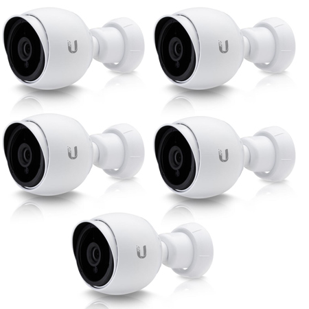 Ubiquiti 5 Pack Networks UniFi UVC-G3-AF 1080p Outdoor Day & Night Bullet Camera