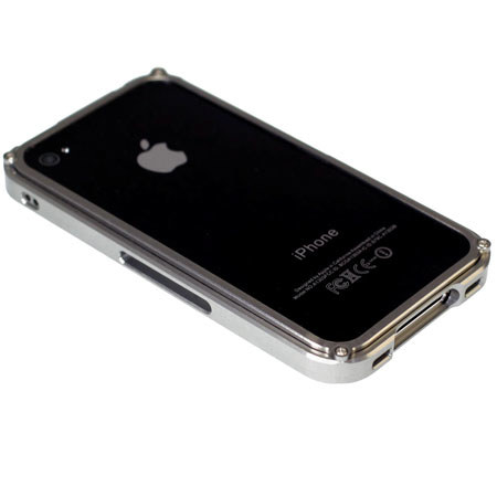 Urbano Design Aluminum Bumper for iPhone 4, Black