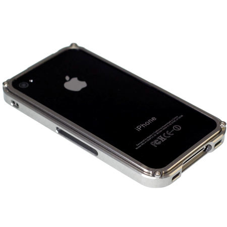 Urbano Design Aluminum Bumper for iPhone 4, Black Graphite