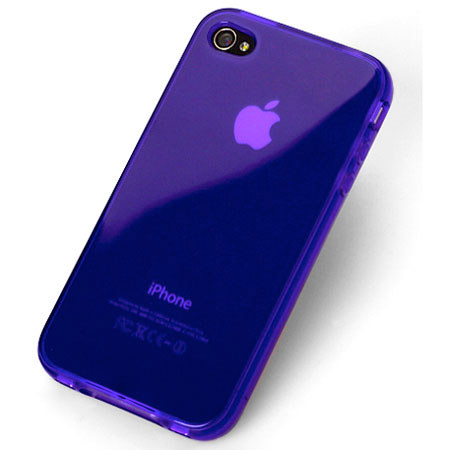 Urbano Design TPU Plain Skin for iPhone 4 & iPhone 4S, Blue
