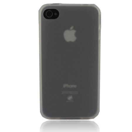 Urbano Design TPU Plain Skin for iPhone 4 & iPhone 4S, Ice