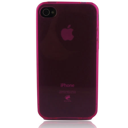Urbano Design TPU Plain Skin for iPhone 4 & iPhone 4S, Pink