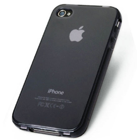 Urbano Design TPU Plain Skin for iPhone 4 & iPhone 4S, Smoke