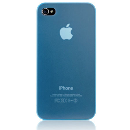 Urbano Design Ultra Thin 0.35mm Polycarbonate Skin for iPhone 4, Blue