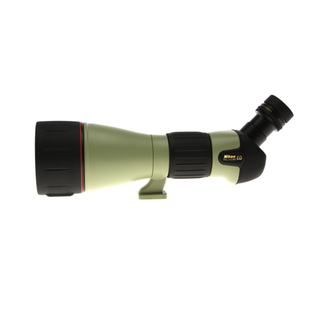 Nikon Fieldscope ED82-A Angled-Body Scope with 82mm Objective Lens, Built-in Lens Hood, 25-75x Zoom Eyepiece