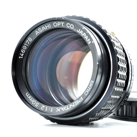 Asahi Pentax SMC 50mm F1.2 K Mount Lens