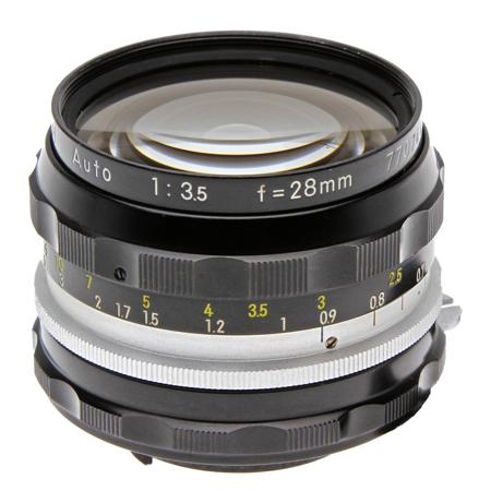 Nikkor H 28 F3.5 Non Ai Lens