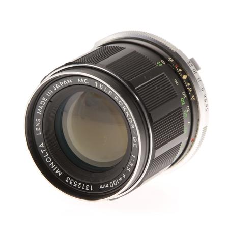 Minolta Auto Tele Rokkor-QE 100mm f3.5 Lens,