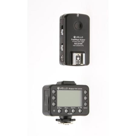 Vello FreeWave Aviator Wireless Flash Trigger Transceiver & Receiver Kit for Canon