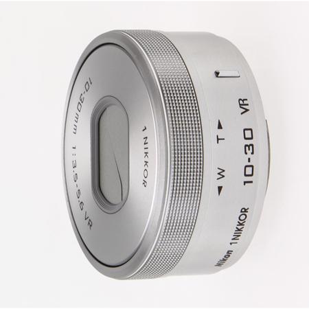 Nikon 1 10-30mm f/3.5-5.6 VR Lens-Silver