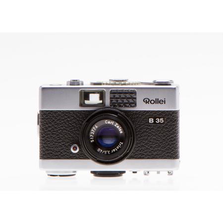 Rollei B 35 Camera w/Triotar 40mm F/3.5 Lens, Chrome (Germany)