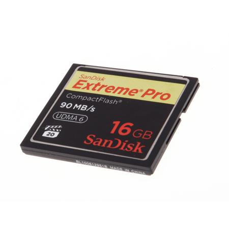 SanDisk 16GB Extreme Pro CF Memory Card - UDMA7 90MB/s 600x