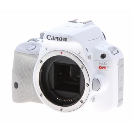 Canon EOS Digital Rebel SL1 DSLR Camera, White