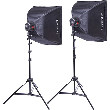 Interfit Super Cool-Lite 5, Two Light Kit with Softboxes