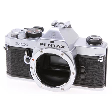Pentax MX Chrome SLR Camera Body