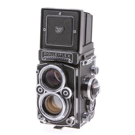 Rolleiflex 2.8F Type II K7F2 with 80mm f/2.8 Planar Taking Lens, Meter, 12/24 (120/220) Film Switch