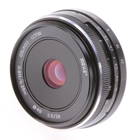 Meike 28mm f/2.8 Manual Focus Lens for Fuji X