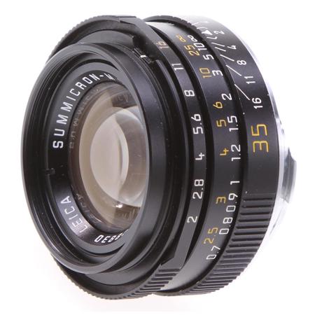 Leica 35mm f/2 Summicron-M Black Lens, Made in Germarny #11310