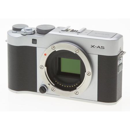 Fujifilm X-A5 Mirrorless Camera Body - Silver